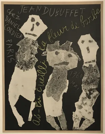 Litografía Dubuffet - Chez Daniel Cordier