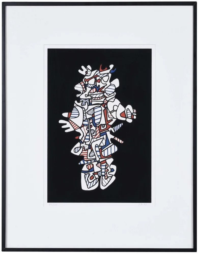 Serigrafía Dubuffet - Epiphanor