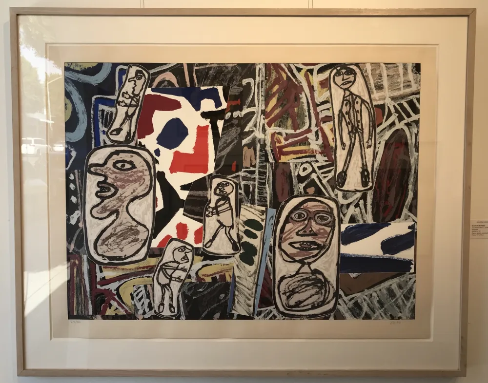 Serigrafía Dubuffet - Faits Memorables I