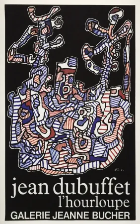 Serigrafía Dubuffet - Galerie Jeanne Bucher