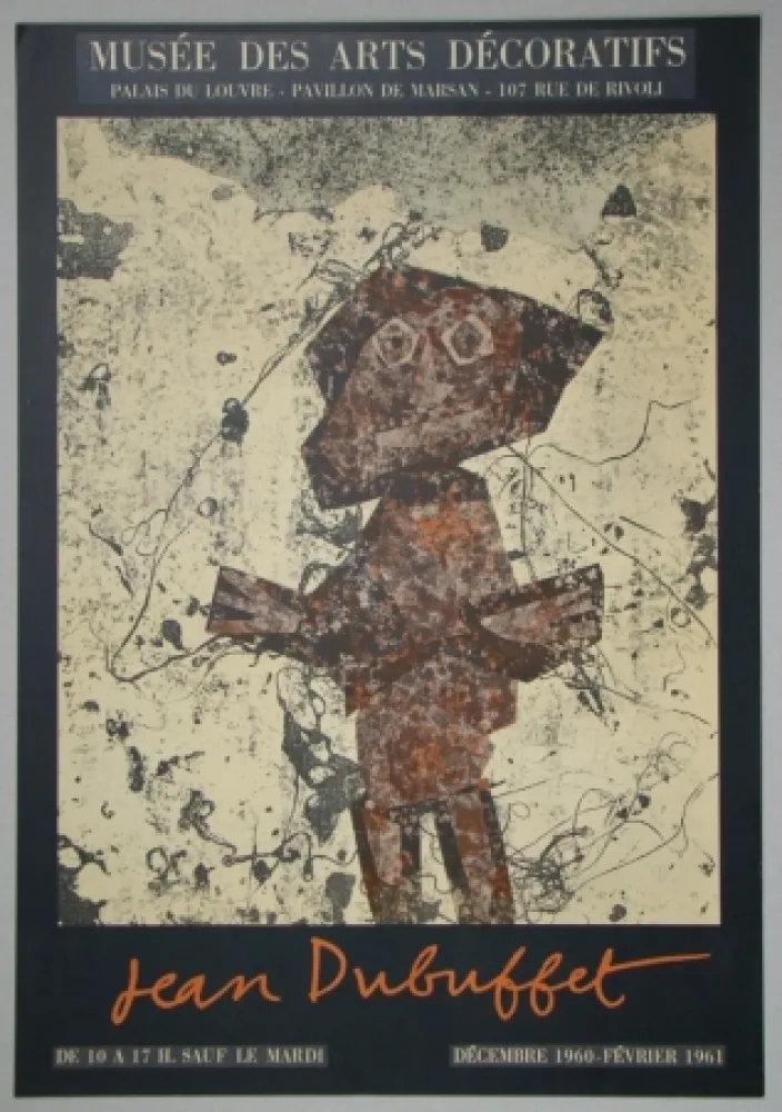 Litografía Dubuffet - Jean Dubuffet