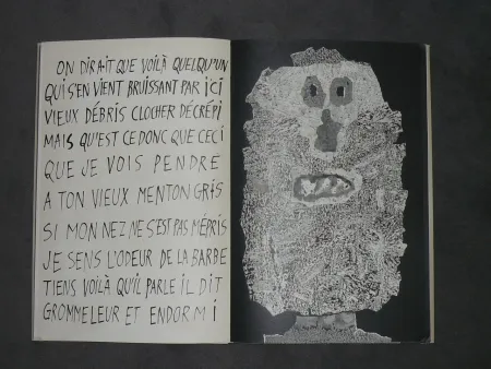 Libro Ilustrado Dubuffet - La fleur de barbe