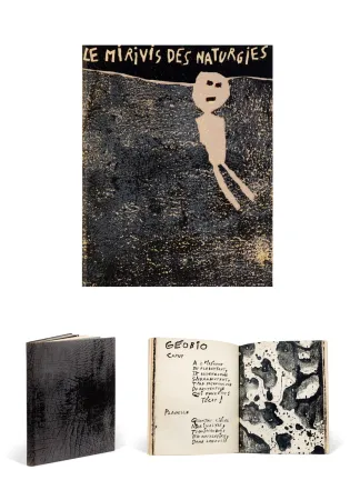 Libro Ilustrado Dubuffet - LE MIRIVIS DES NATURGIES. 16 lithographies originales (1962-1963)