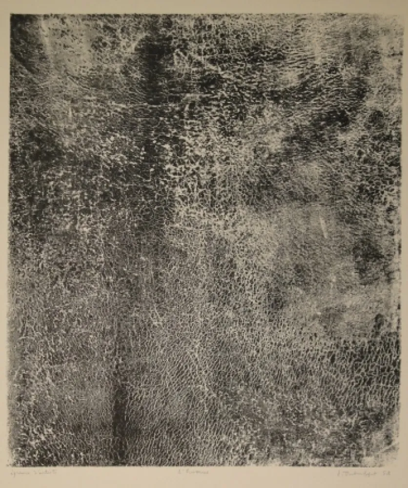 Litografía Dubuffet - L’humus - Le Preneur d’empreintes