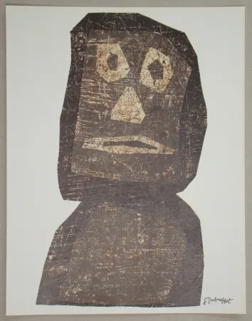Litografía Dubuffet - Lithographie originale pour XXe Siècle
