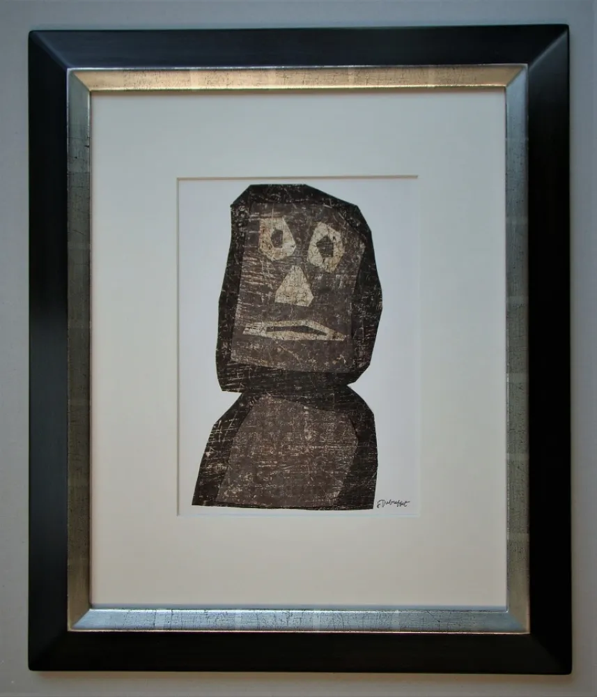 Litografía Dubuffet - Personnage