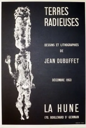Litografía Dubuffet - Terre radieuse, la hune