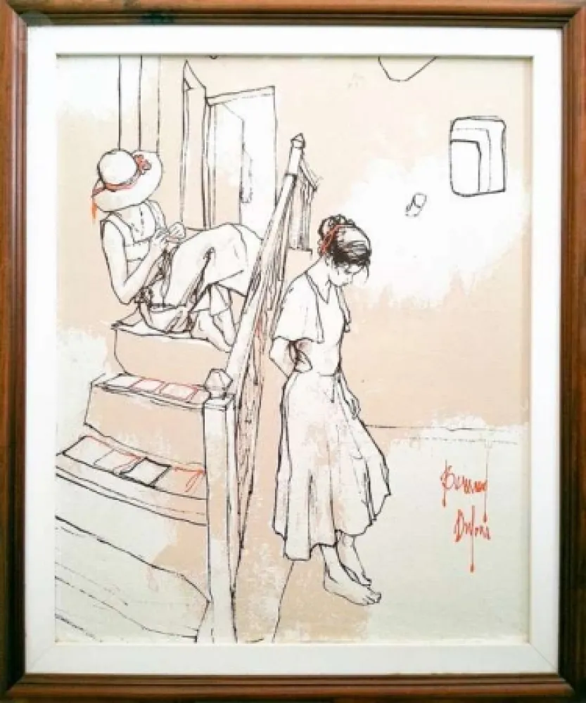 Sin Técnico Dufour  - Les filles sur les escaliers