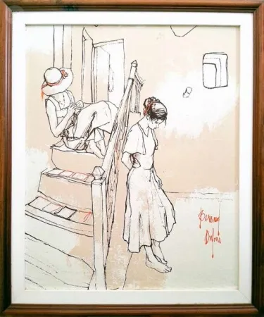 Sin Técnico Dufour  - Les filles sur les escaliers