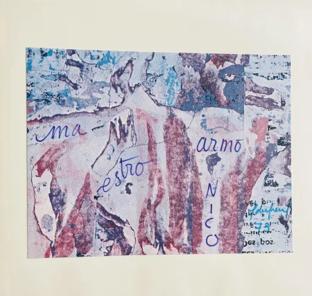 Múltiple Dufrêne - Ohne Titel aus Les Nouveaux Réalistes