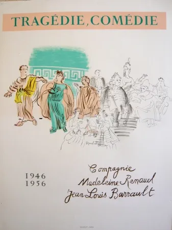 Cartel Dufy - Affiche Tragédie Comédie 