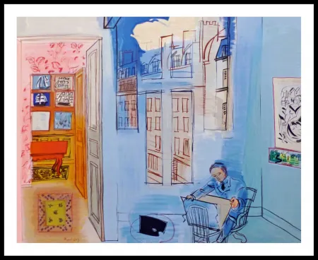 Litografía Dufy - ATELIER DE L'IMPASSE