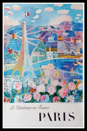 Litografía Dufy - LE PRINTEMPS EN FRANCE PARIS