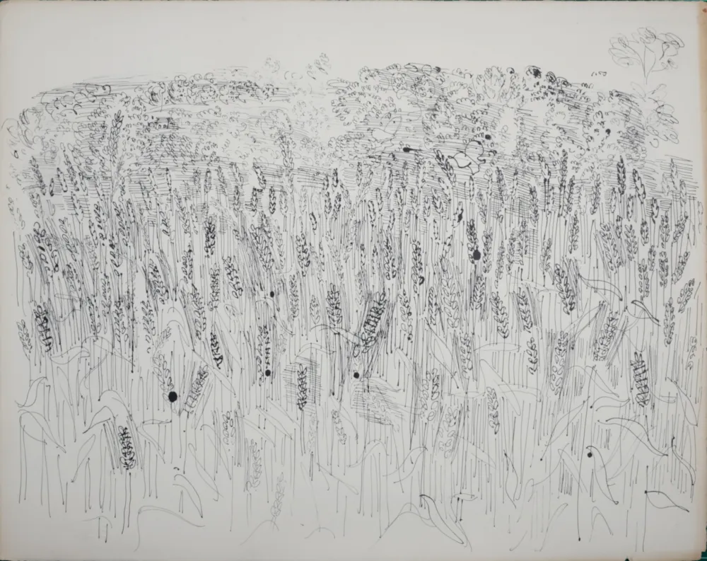 Litografía Dufy - Les Blés, 1933