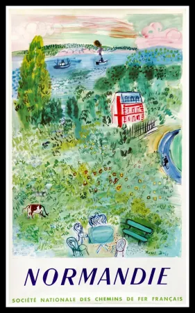 Litografía Dufy - NORMANDIE