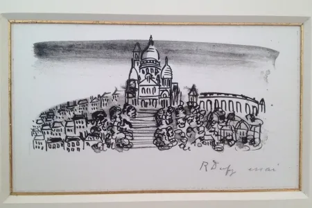 Litografía Dufy - Sacre Coeur