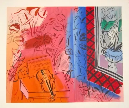 Litografía Dufy - Untitled