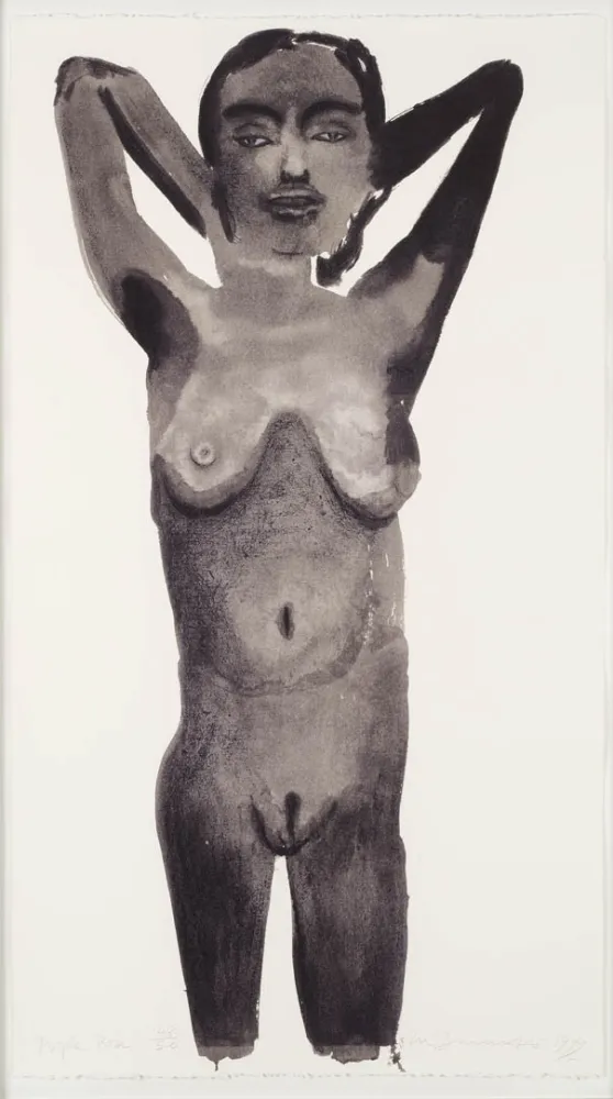 Litografía Dumas - Purple Pose