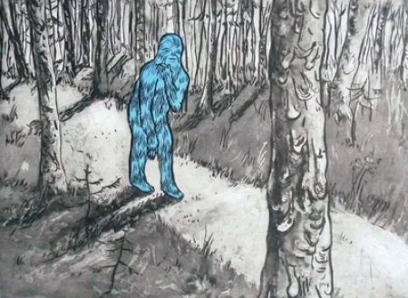 Aguafuerte Y Aguatinta Düne - Garberg