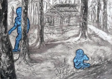 Aguafuerte Y Aguatinta Düne - Morstuga