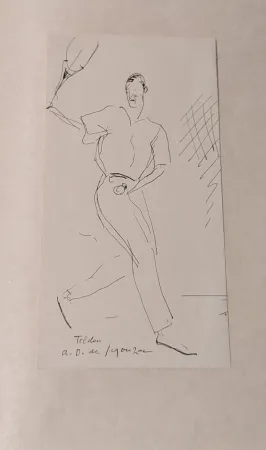 Grabado Dunoyer De Segonzac - Le Sport. Eaux fortes, dessins et croquis par André Dunoyer de Segonzac.