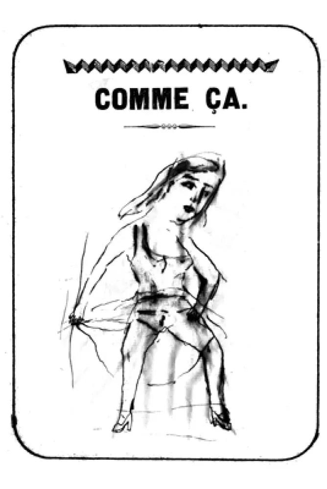 Litografía Dutertre - Comme ça