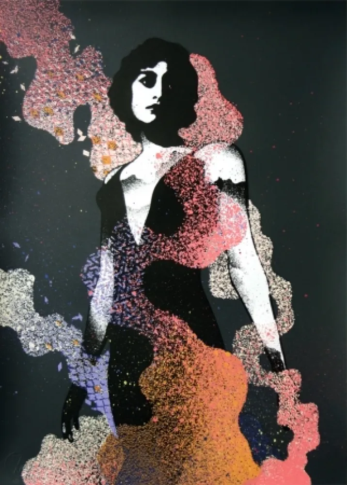 Serigrafía Eelus - Conjuring (hand finished edition)