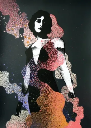 Serigrafía Eelus - Conjuring (hand finished edition)