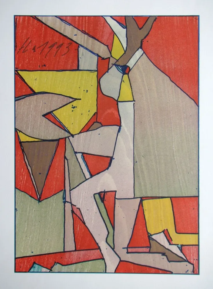 Grabado En Madera Eggenschwiler - Baummann