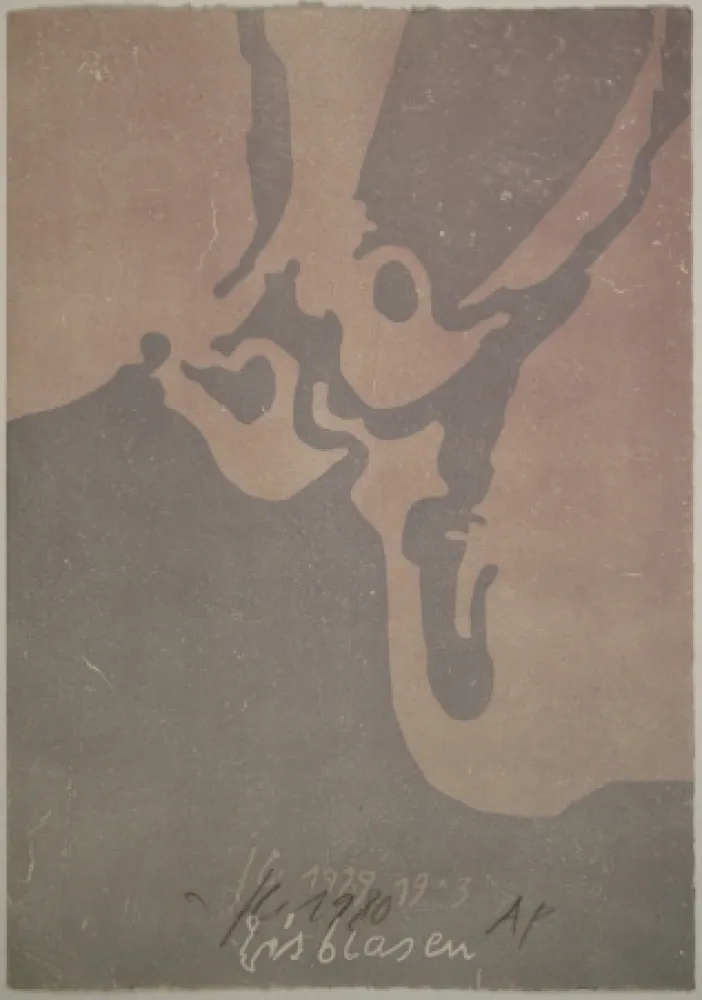 Grabado En Madera Eggenschwiler - Eisblasen