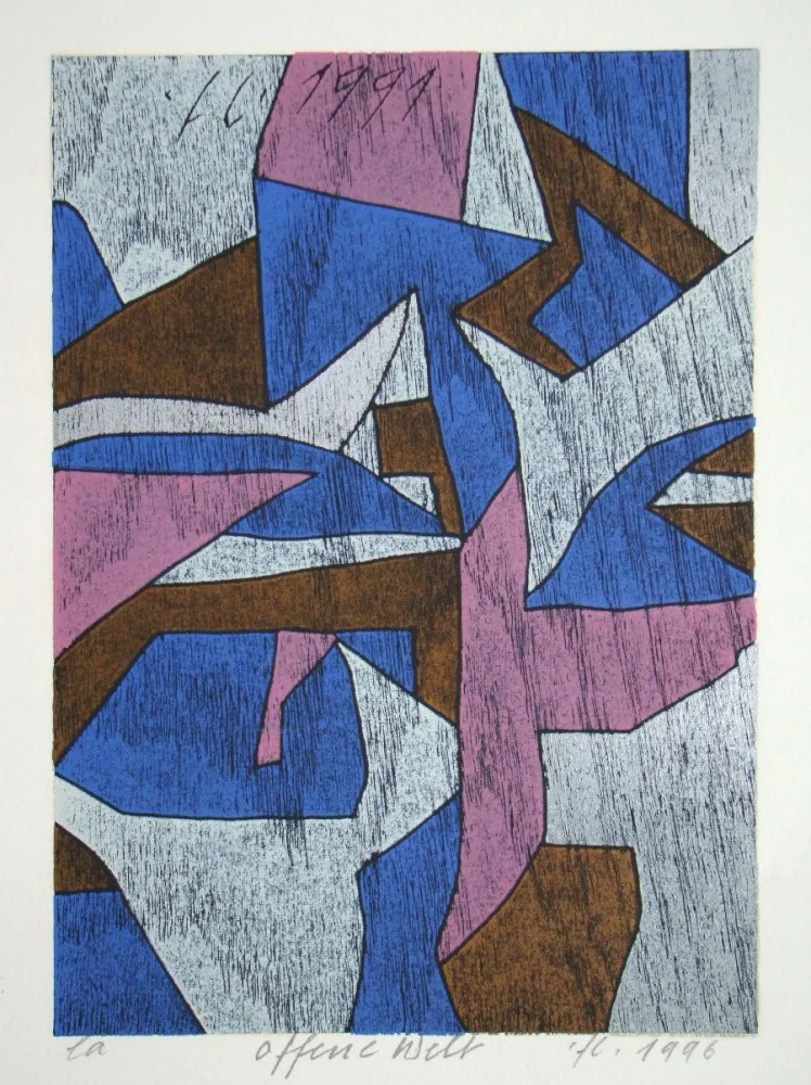 Grabado En Madera Eggenschwiler - Offene Welt