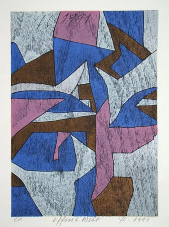 Grabado En Madera Eggenschwiler - Offene Welt