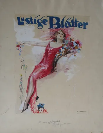 Sin Técnico Ehrenberger - Design for cover of ¨Lustige Blätter