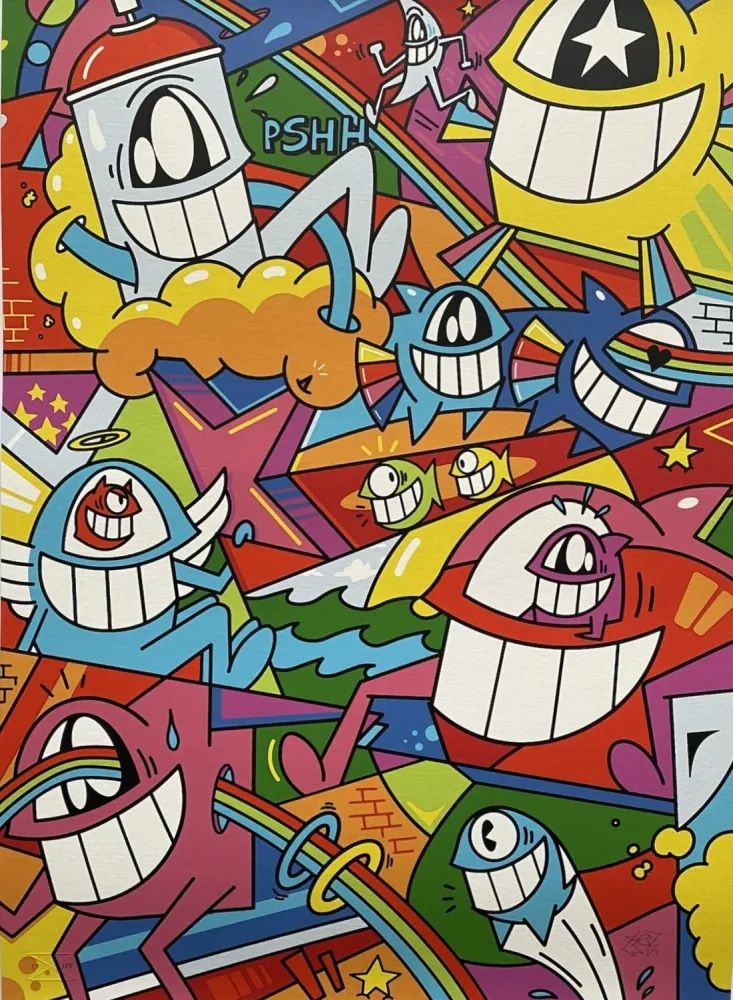 Serigrafía El Pez - Catch the Stars (Standard Edition III)