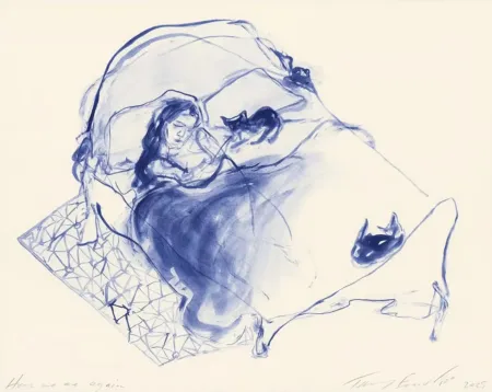 Litografía Emin - Here We Are Again