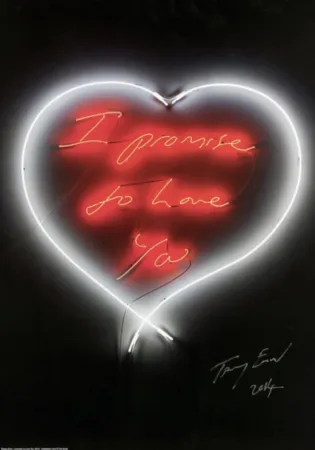 Litografía Emin - I Promise To Love You