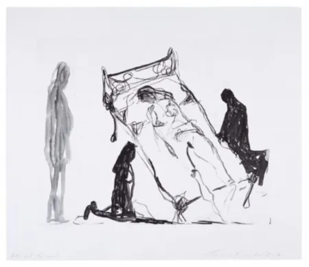 Litografía Emin - Not Yet the End
