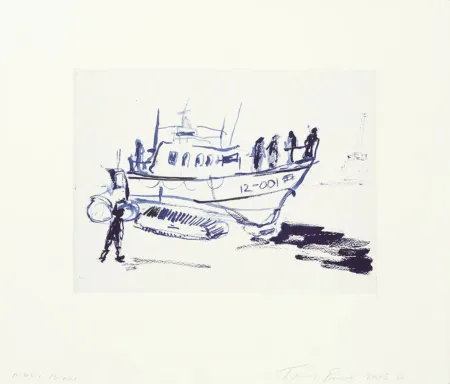 Litografía Emin - RNLI 12-001 (Boat)