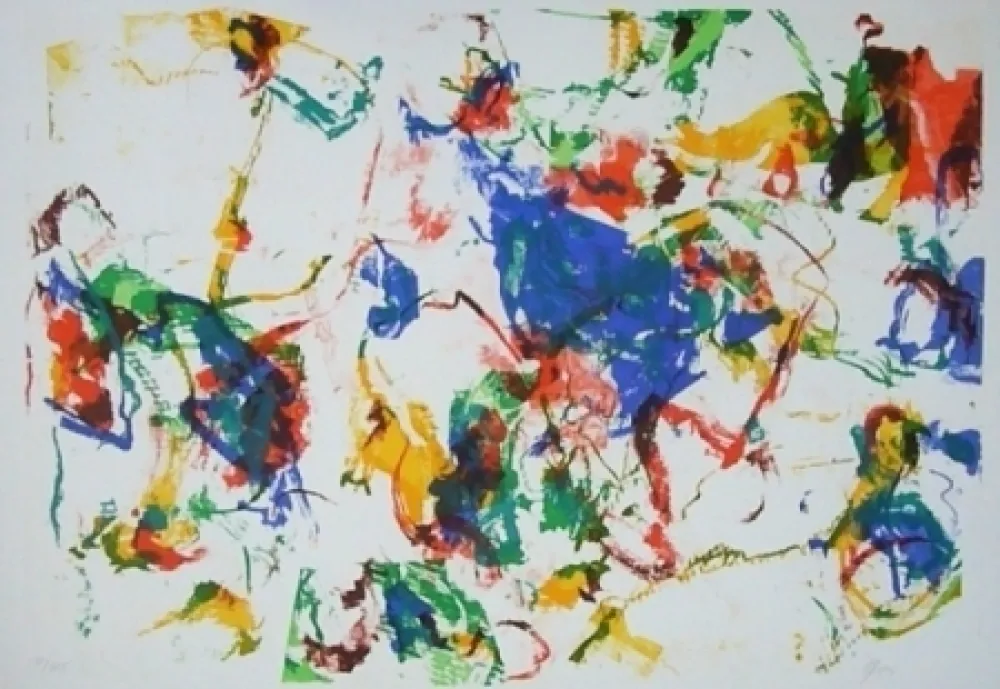 Litografía En Joong - Composition abstraite 