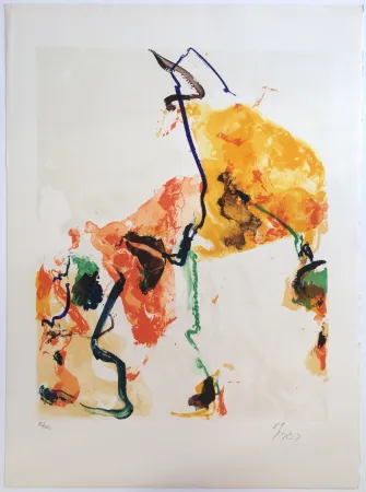 Litografía En Joong - Monde imaginaire II