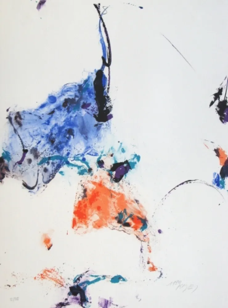 Litografía En Joong - Monde imaginaire VI