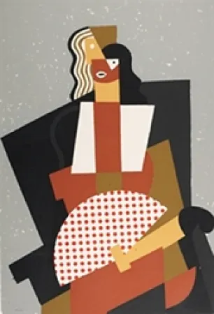 Serigrafía Equipo Cronica - Abanico de lunares