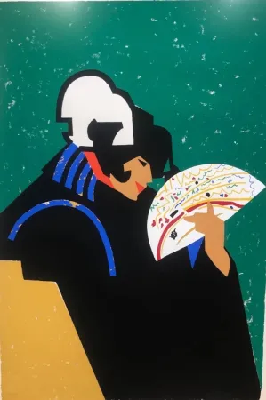 Serigrafía Equipo Cronica - Abanico torero