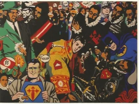 Serigrafía Equipo Cronica - El happening del Conde Orgaz