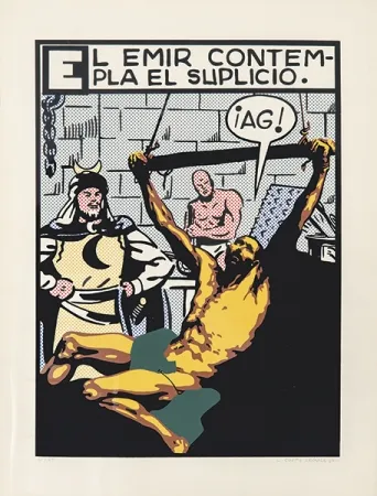 Serigrafía Equipo Cronica - El suplicio