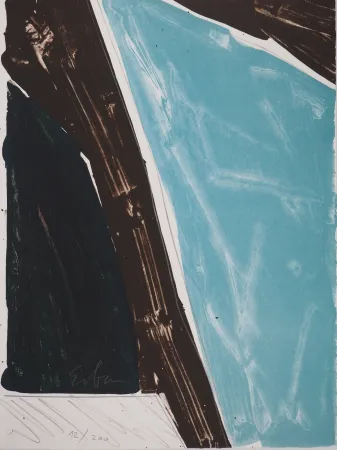 Litografía Erben - Les Jours Tombent (Die Tage fallen)