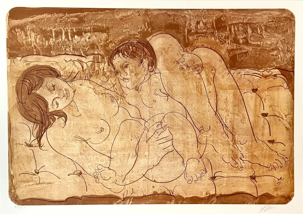 Litografía Erni - Maternity