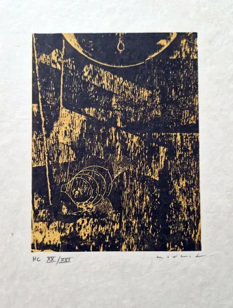 Litografía Ernst - Aux petits agneaux V