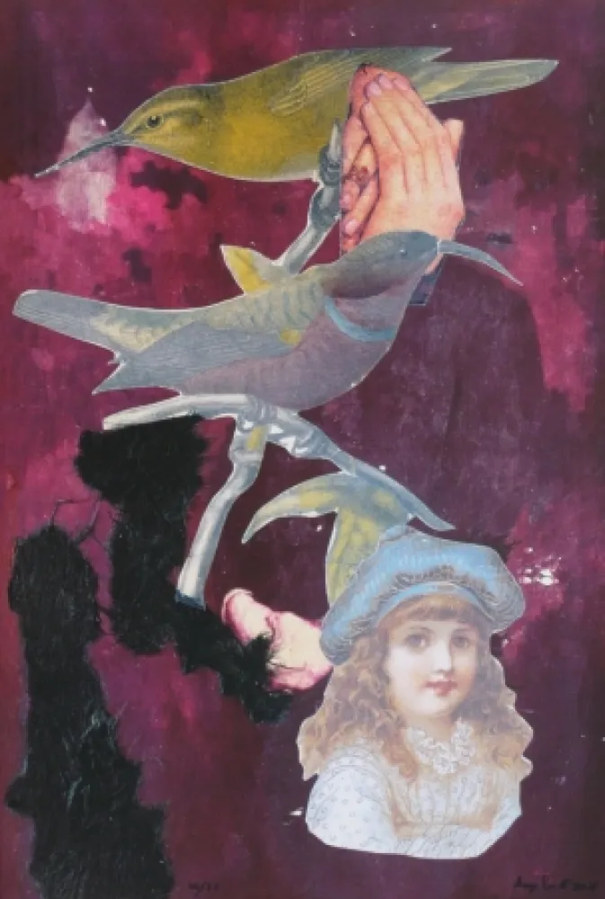 Litografía Ernst - Childhood