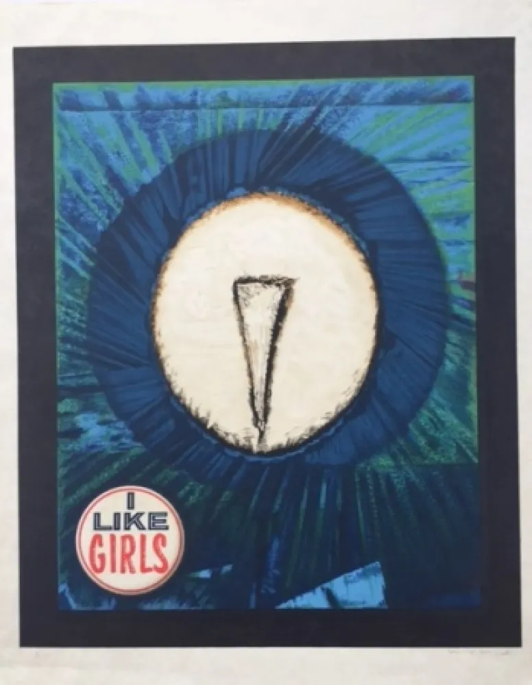 Litografía Ernst - Coeur Simple